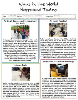 Art Smart: Dance/creative movement and Music