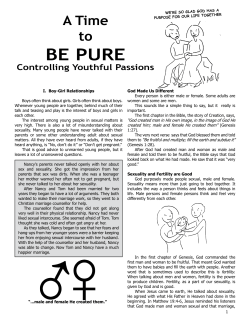 A Time to Be Pure