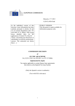 SA.21233 - European Commission