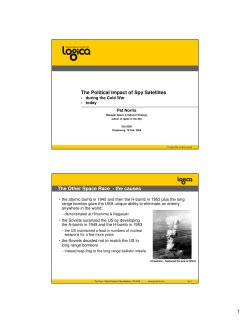 The Political Impact of Spy Satellites