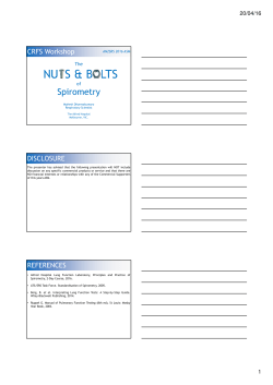 ANZSRS ASM 2016 CRFS Workshop