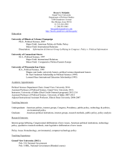 CV - Grand View University