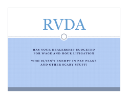 has your dealership budgeted for wage