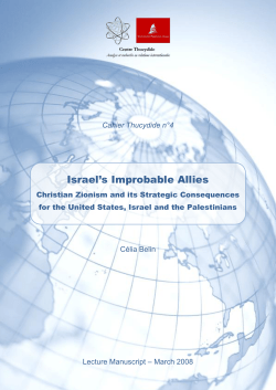 Israel`s Improbable Allies