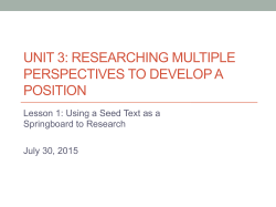 File - Class Notes and Handouts