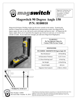 Magswitch 90 Degree Angle 150 P/N: 8100010