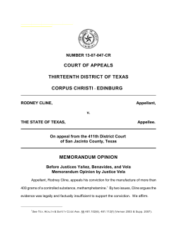 court of appeals thirteenth district of texas corpus