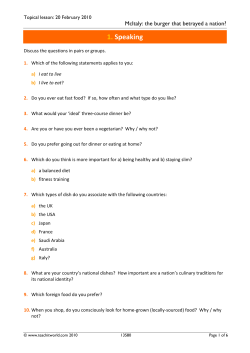 McItaly: the burger that betrayed a nation?