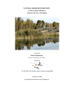 natural resources review