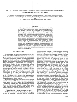 51. Black Sea - Deep Sea Drilling Project