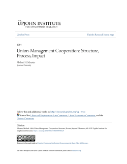 Union-Management Cooperation: Structure