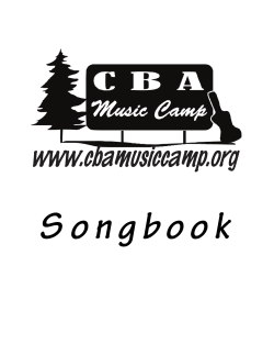 G - CBA Music Camp