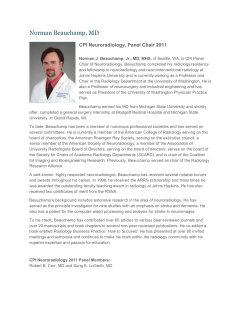 Norman Beauchamp, MD - American College of Radiology