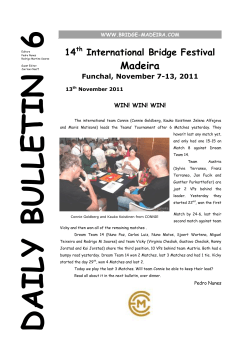 Bulletin 6 - Bridge