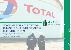 non-man entry crude tank cleaning