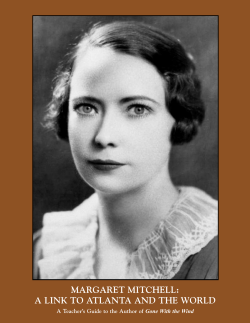 margaret mitchell: a link to atlanta and the world