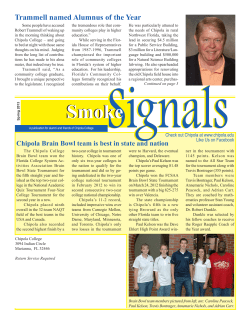 Signals - Chipola College