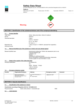 MSDS - Woikoski