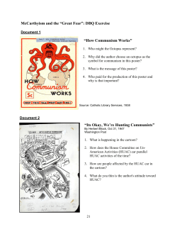 McCarthy and the &ldquo;Great Fear&rdquo;