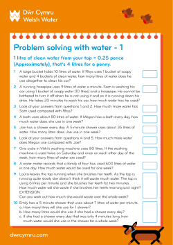 Part 1 - Dwr Cymru Welsh Water