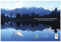 b. e. Hayes - Walking Access Commission