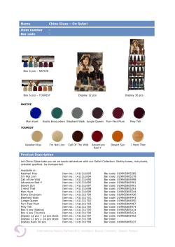 Bar code - Beauty Factory