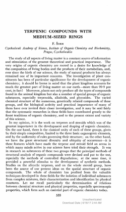 terpenic compounds with medium-sized rings