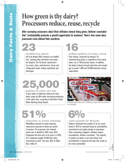 23 51% 25,000 16 6% - Dairy Foods Magazine