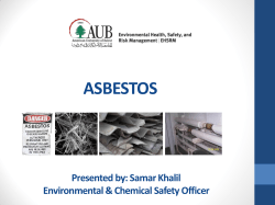ASBESTOS