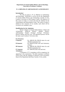Department of Ancient Indian History and Archaeology, University of