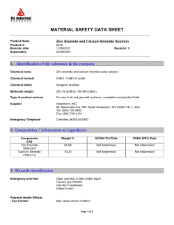material safety data sheet - ICL-IP
