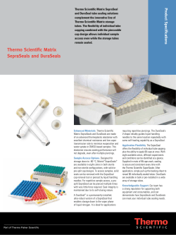 Thermo Scientific Matrix SepraSeals and