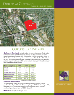 Outlets at cleveland - The City of Garfield Heights
