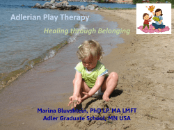8. Adlerian Play Therapy_Healing through Belonging