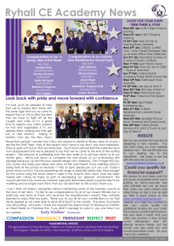 Ryhall CE Academy News