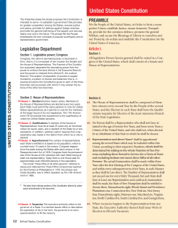 United States Constitution