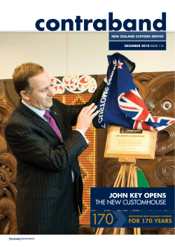 Contraband - New Zealand Customs Service