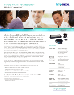 Feature-Rich, Full HD Video Is Here