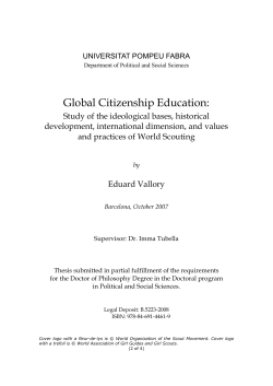 Global Citizenship Education: