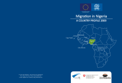 Migration in Nigeria - IOM Publications