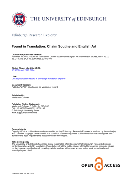 as Adobe PDF - Edinburgh Research Explorer