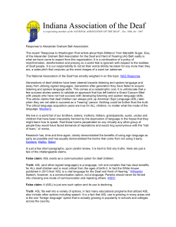 Indiana Association of the Deaf