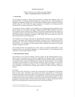 concept note - International Organization for Migration