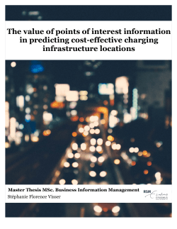 The value of points of interest information in predicting cost