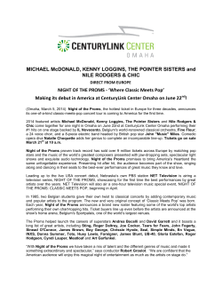 MICHAEL McDONALD, KENNY LOGGINS, THE POINTER SISTERS