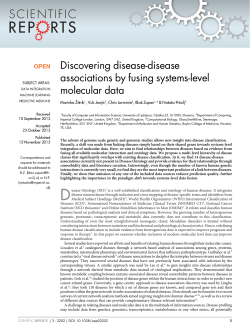 Discovering disease-disease associations by fusing systems