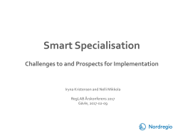 Smart Specialisation
