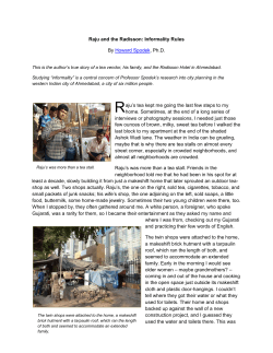 Raju and the Radisson