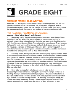 8th Grade Writing Problems of the Day 2016