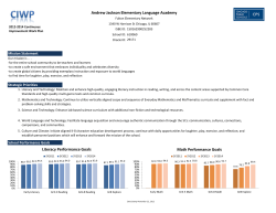 Andrew Jackson Elementary Language Academy Literacy